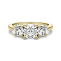 Three-Stone Lab-Grown Diamond Engagement Ring | 2.00 Carat G/VS1+ in 14K Gold