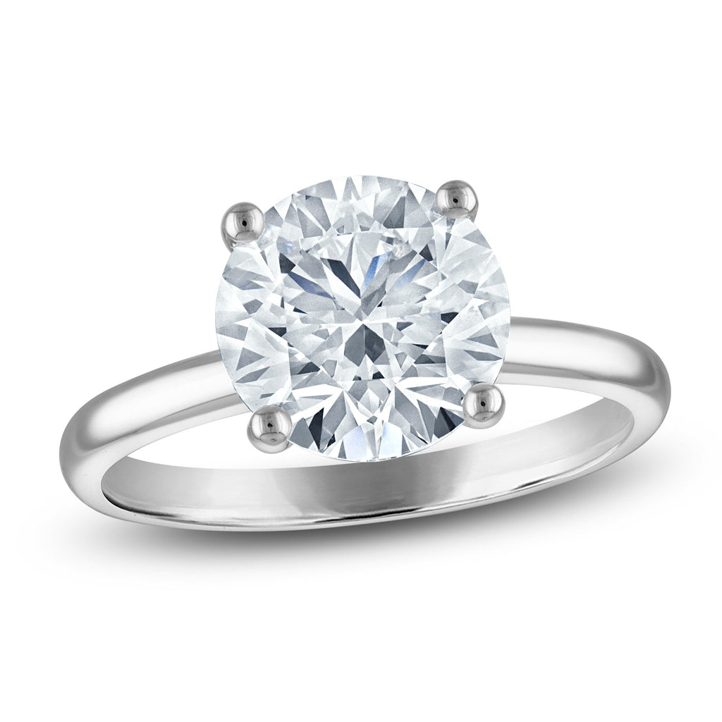 3.50 CTW Round Lab-Grown Diamond Solitaire Engag...

