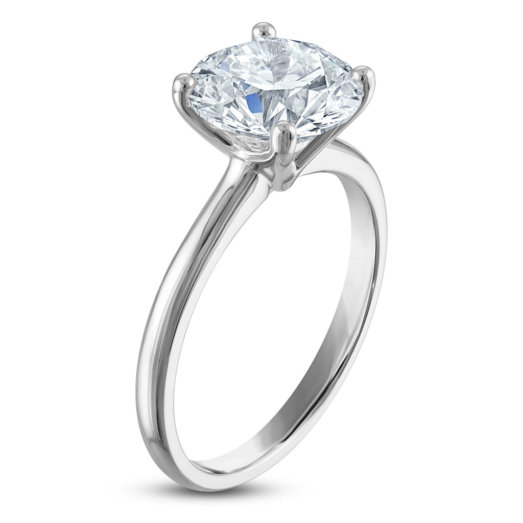 3.50 CTW Round Lab-Grown Diamond Solitaire Engag...
