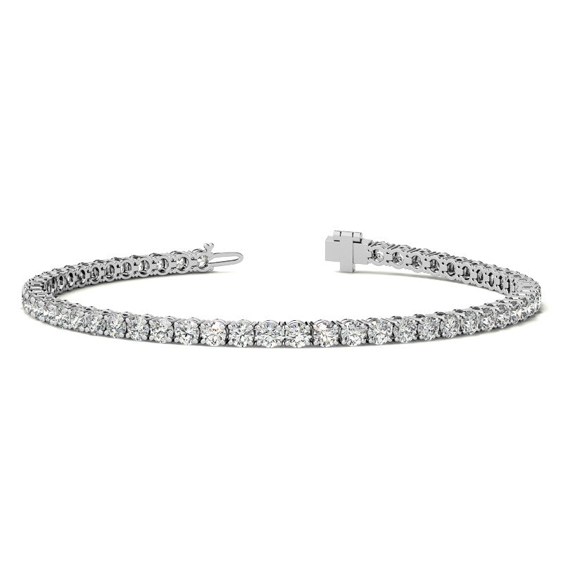 Lab-Grown Diamond Tennis Bracelet | 12.00 Carat G/VS in 14K Gold
