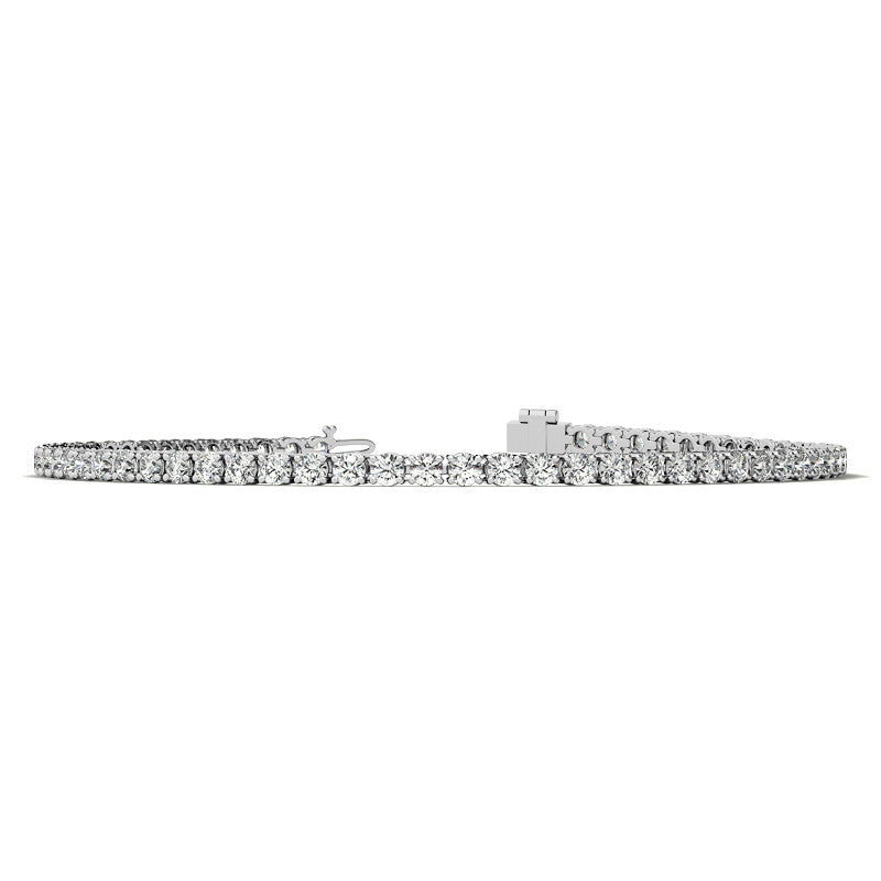 Lab-Grown Diamond Tennis Bracelet | 3.50 Carat G/VS in 14K Gold