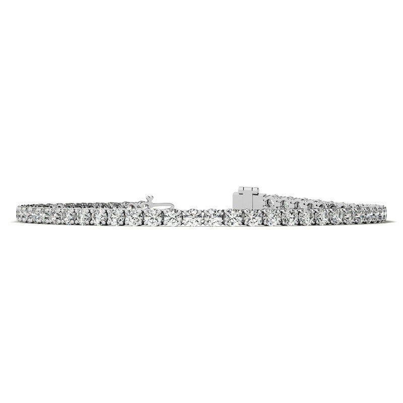 Lab-Grown Diamond Tennis Bracelet | 12.00 Carat G/VS in 14K Gold