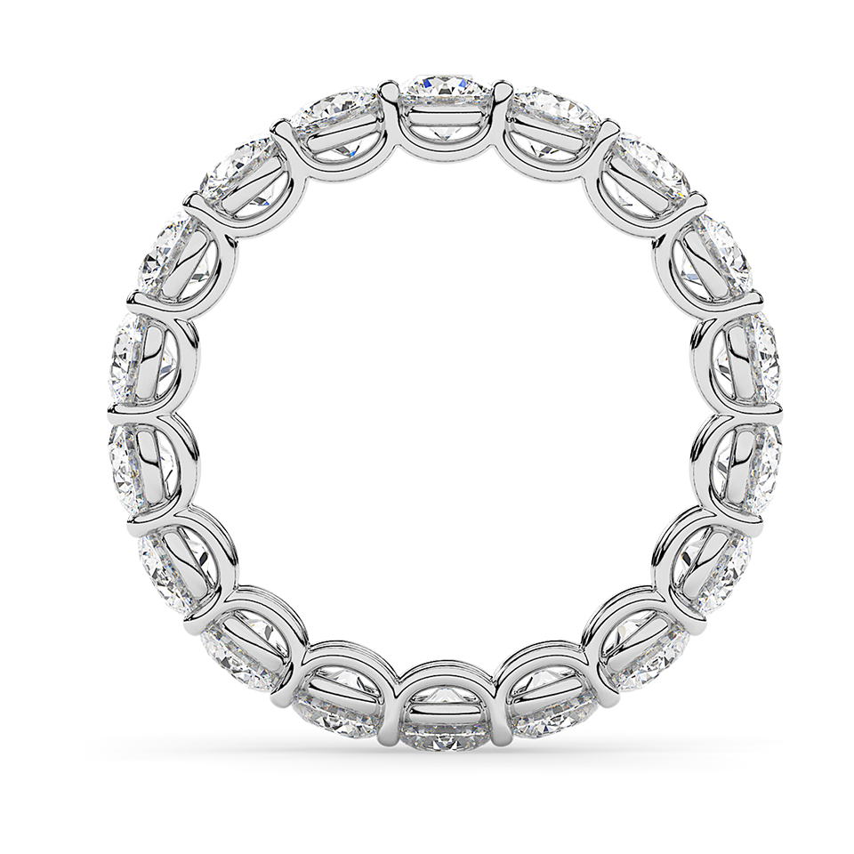 Lab-Grown Diamond Eternity Band | 2.00 Carat F/VS in 14K White Gold