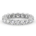 Lab-Grown Diamond Eternity Band | 2.00 Carat F/VS in 14K White Gold