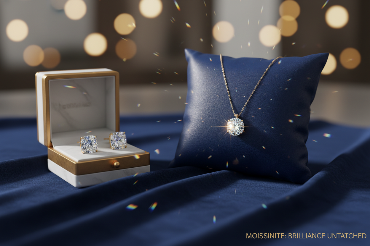 Luxury Moissanite Jewelry Lifestyle
