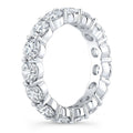 4.00 CTW Moissanite Diamond Eternity Band | 14K Gold Overlay